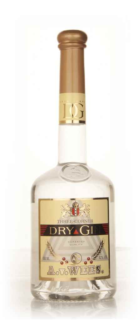 Van Wees Three Corners Dry Gin 50cl product image