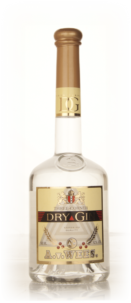 Van Wees Three Corners Dry Gin 50cl product image