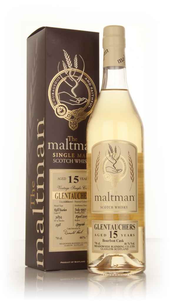 Glentauchers 15 Year Old 1997 (cask 3854) - The Maltman 70cl product image