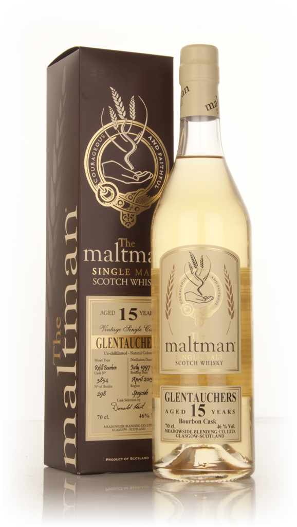 Glentauchers 15 Year Old 1997 (cask 3854) - The Maltman 70cl product image