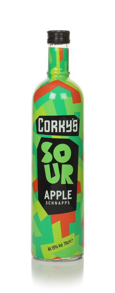 Corky's Sour Apple Schnapps 70cl product image