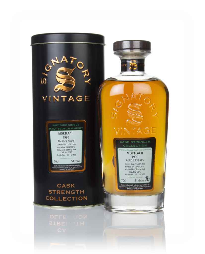 Mortlach 23 Year Old 1990 (cask 6076) - Cask Strength Collection (Signatory) 70cl product image
