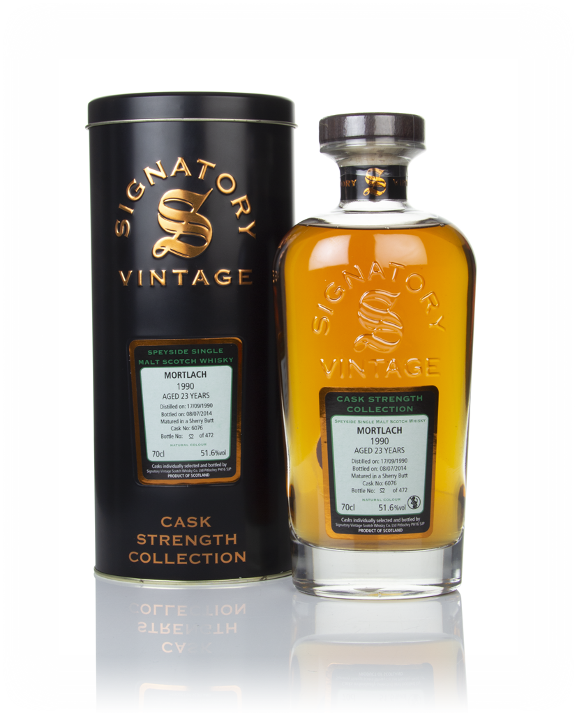 Mortlach 23 Year Old 1990 (cask 6076) - Cask Strength Collection (Signatory) 70cl product image