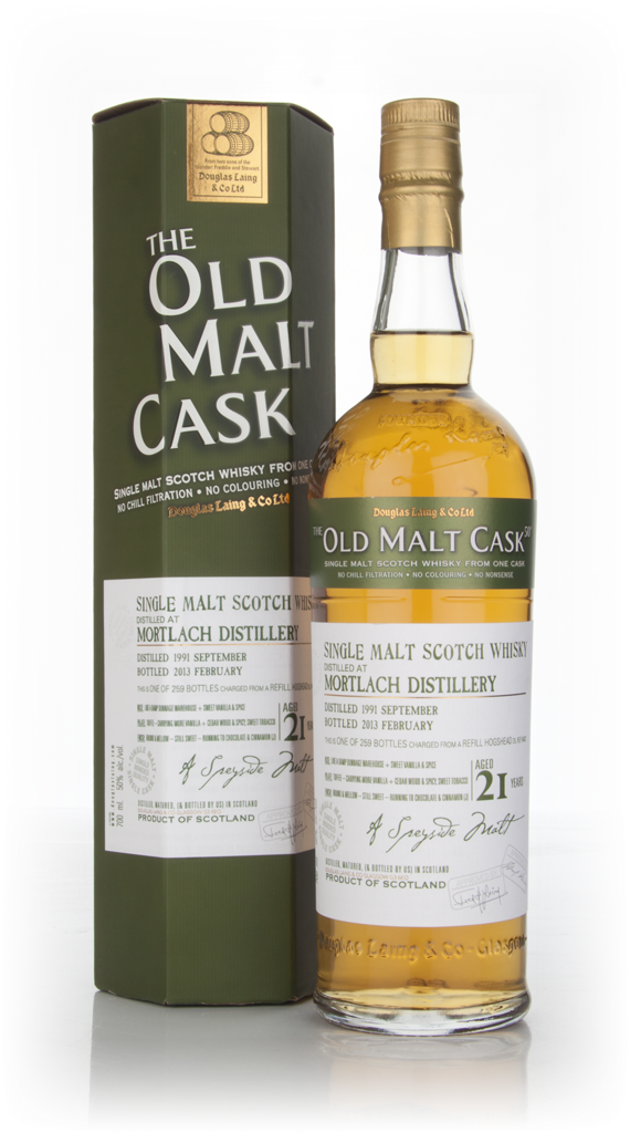Mortlach 21 Year Old 1991 - Old Malt Cask (Douglas Laing) 70cl product image