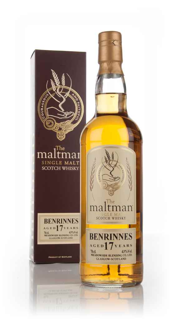 Benrinnes 17 Year Old - The Maltman 70cl product image