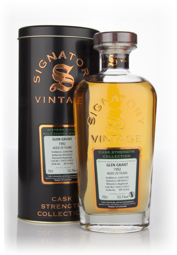 Glen Grant 20 Year Old 1992 - Cask Strength Collection (Signatory) 70cl product image