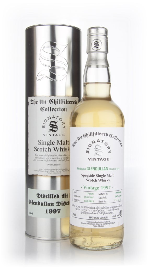 Glendullan 15 Year Old 1997 - Un-Chillfiltered (Signatory) 70cl product image