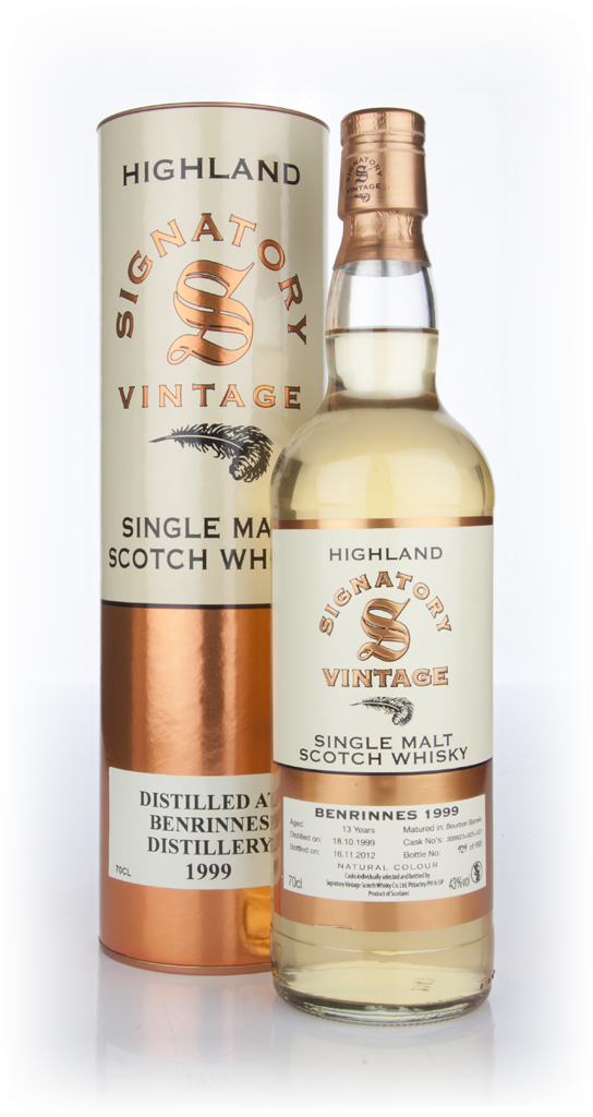 Benrinnes 13 Year Old 1999 (Signatory) 70cl product image