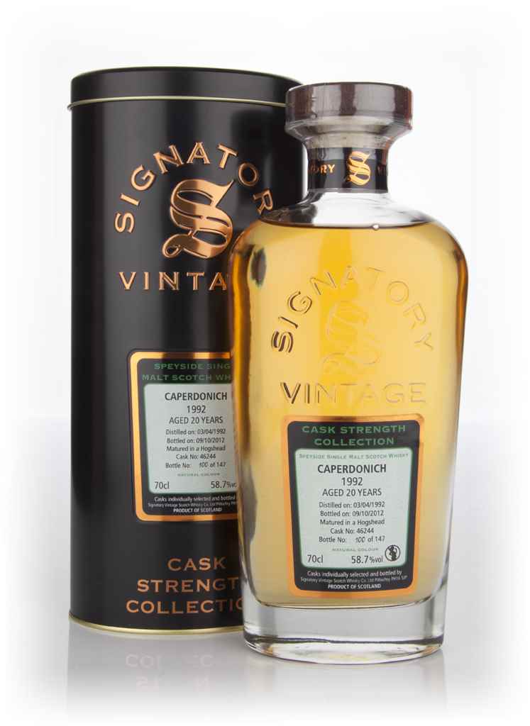 Caperdonich 20 Year Old 1992 Cask 46244  - Cask Strength Collection (Signatory) 70cl product image