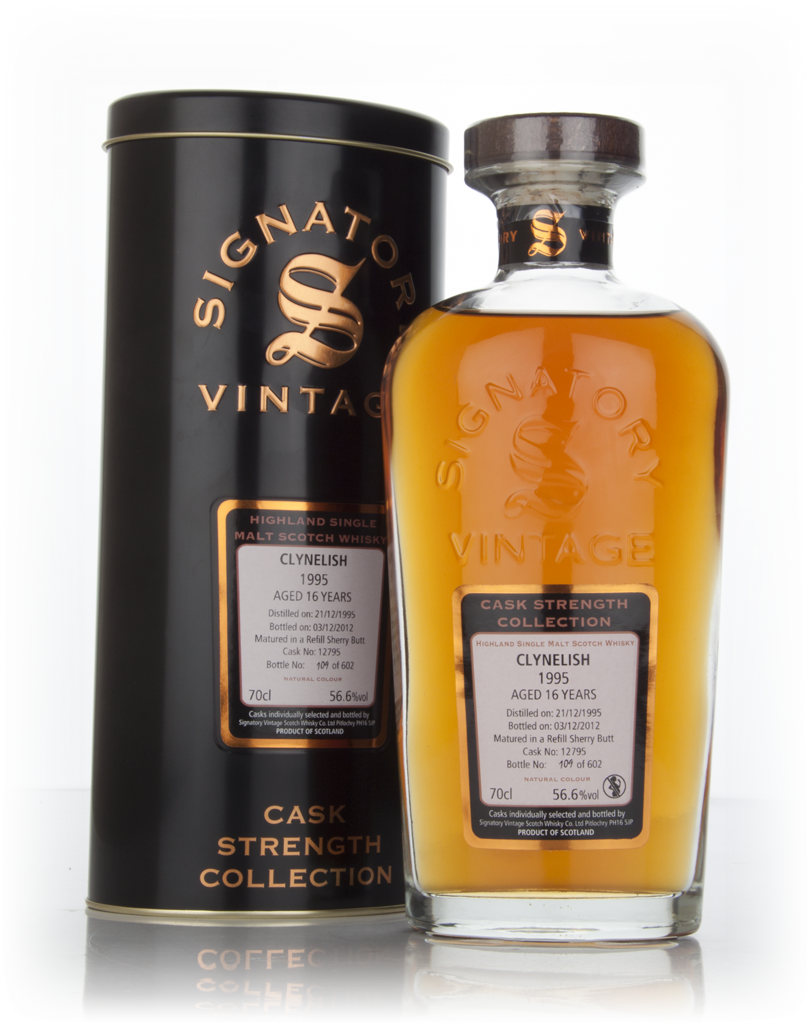 Clynelish 16 Year Old 1995 (cask 12795) - Cask Strength Collection (Signatory) 70cl product image