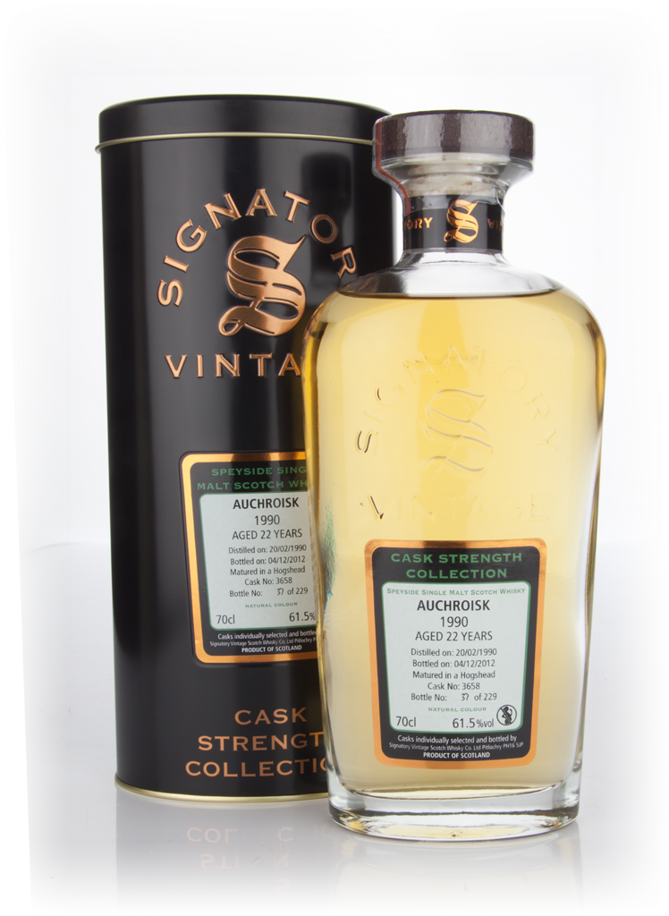 Auchroisk 22 Year Old 1990 (cask 3658) - Cask Strength Collection (Signatory) 70cl product image