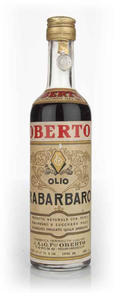 Oberto Oilo Rabarbaro - 1960s 50cl product image