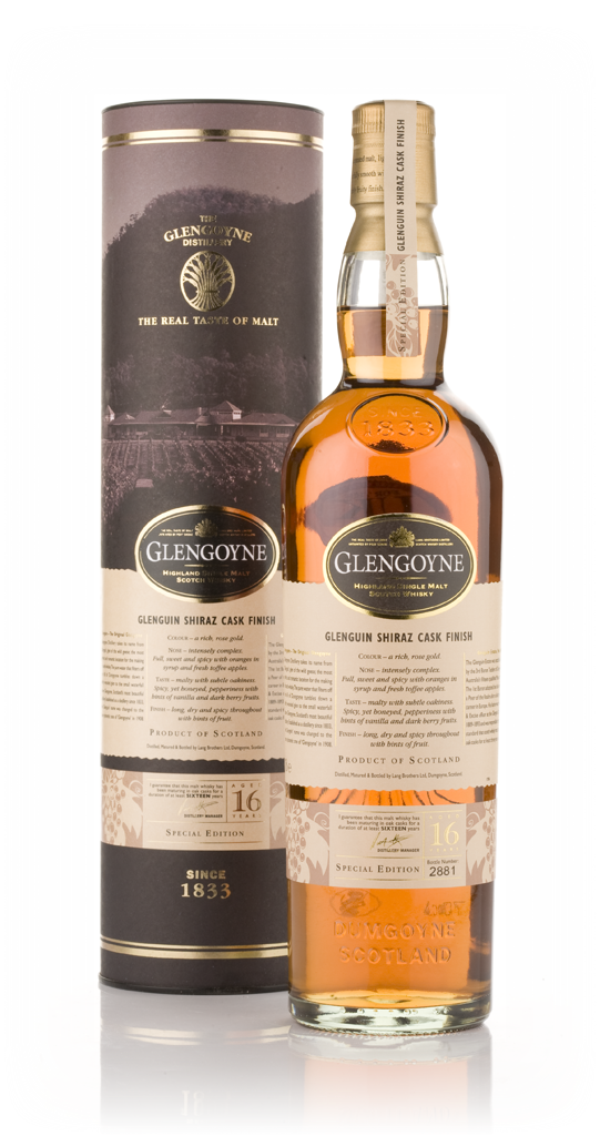 Glengoyne 16 Year Old Glenguin Shiraz Finish 70cl product image