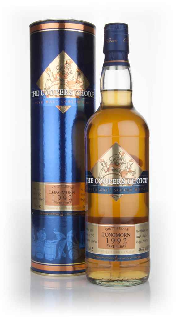 Longmorn 19 Year Old 1992 - The Coopers Choice (The Vintage Malt Whisky Co.) 70cl product image