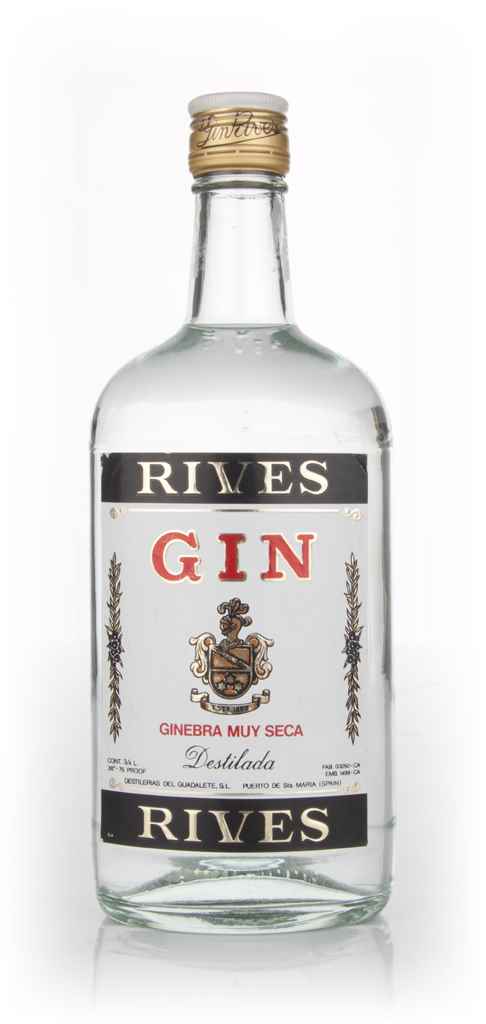 Rives Extra Dry Gin - 1980s 75cl product image