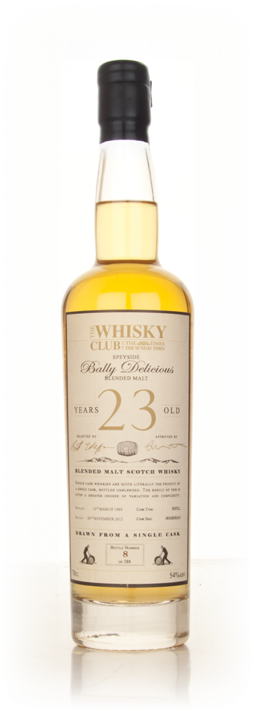 Bally Delicious 23 Year Old 1989 (The Whisky Club) 70cl product image