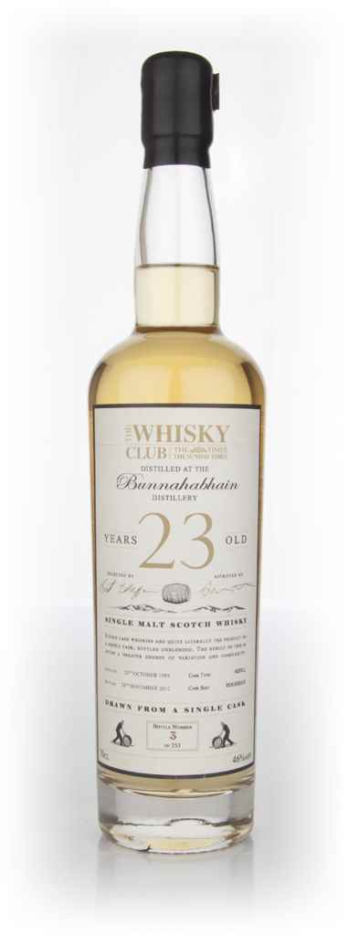 Bunnahabhain 23 Year Old 1989 (The Whisky Club) 70cl product image