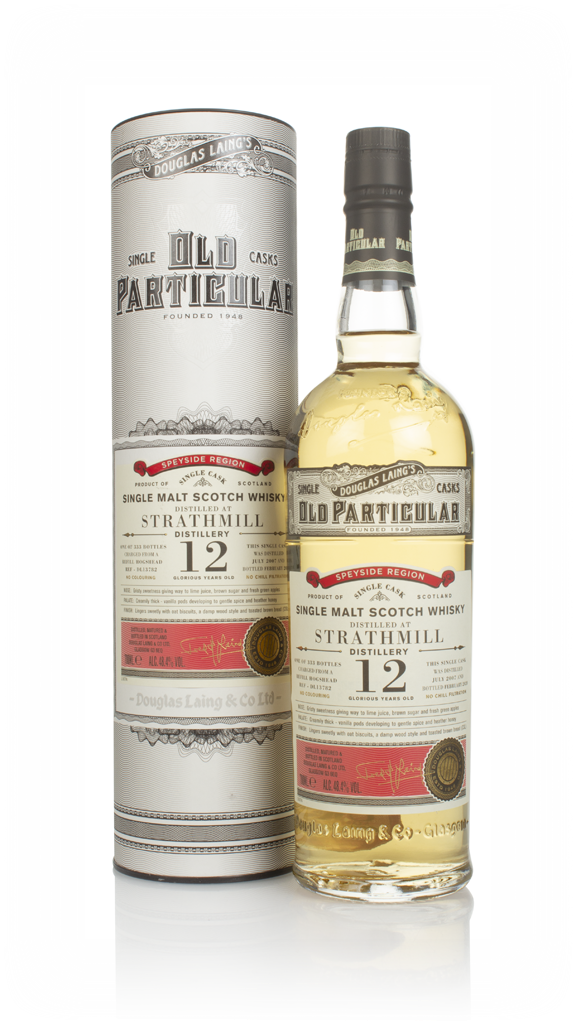 Strathmill 12 Year Old 2007 (cask 13782) - Old Particular (Douglas Laing) 70cl product image