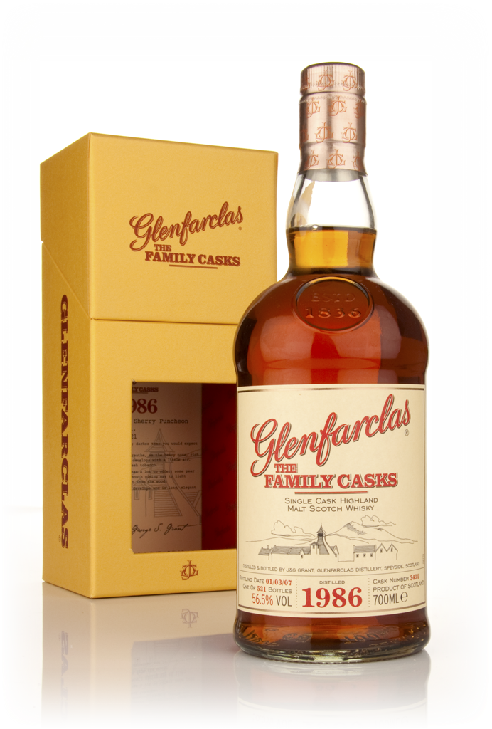 Glenfarclas 1986 Family Cask 70cl product image