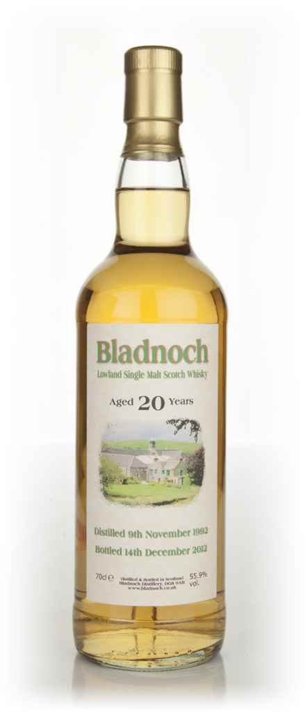 Bladnoch 20 Year Old 1992 - Distillery Label 70cl product image