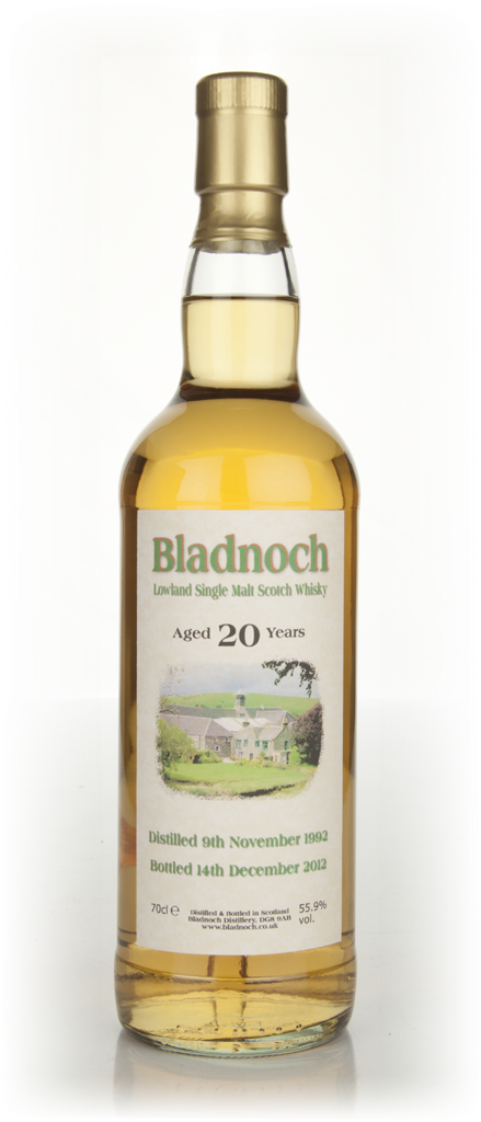 Bladnoch 20 Year Old 1992 - Distillery Label 70cl product image