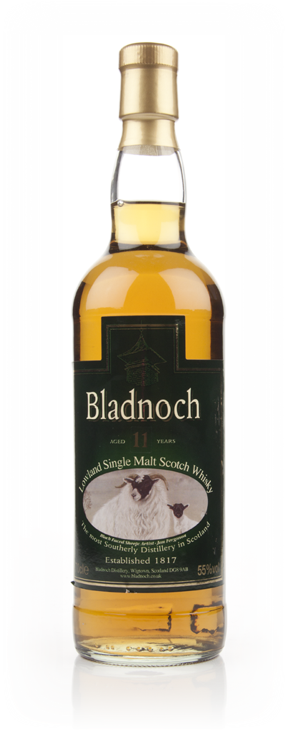 Bladnoch 11 Year Old Lightly Peated - Sheep Label 70cl product image