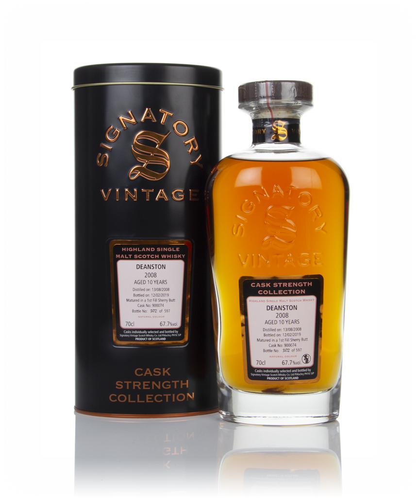 Deanston 10 Year Old 2008 (cask 900074) - Cask Strength Collection (Signatory) 70cl product image