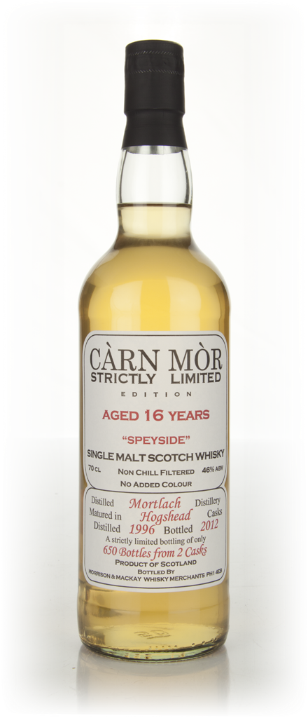 Mortlach 16 Year Old 1996 - Strictly Limited (Càrn Mòr) 70cl product image