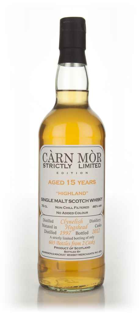 Clynelish 15 Year Old 1997 - Strictly Limited (Càrn Mòr) 70cl product image