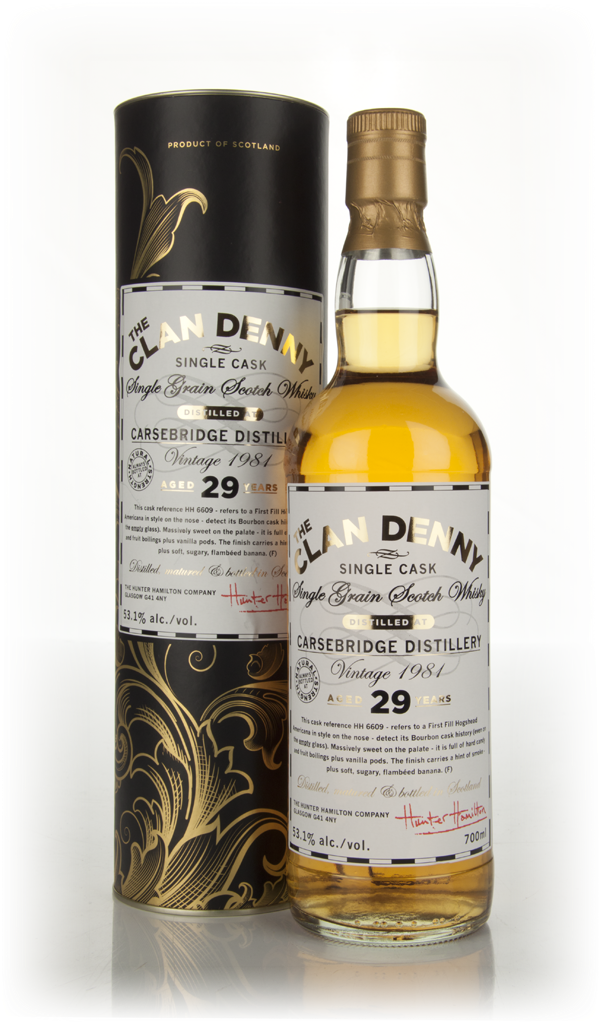 Carsebridge 29 Year Old 1981 - The Clan Denny (Douglas Laing) 70cl product image