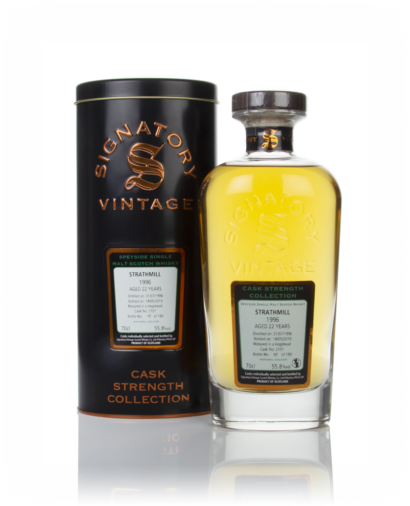 Strathmill 22 Year Old 1996 (cask 2101) - Cask Strength Collection (Signatory) 70cl product image