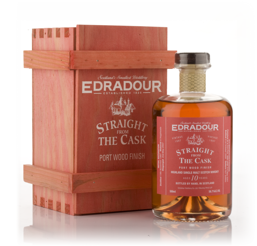 Edradour 10 Year Old 1997 Port Wood Finish - Straight from the Cask 50cl product image