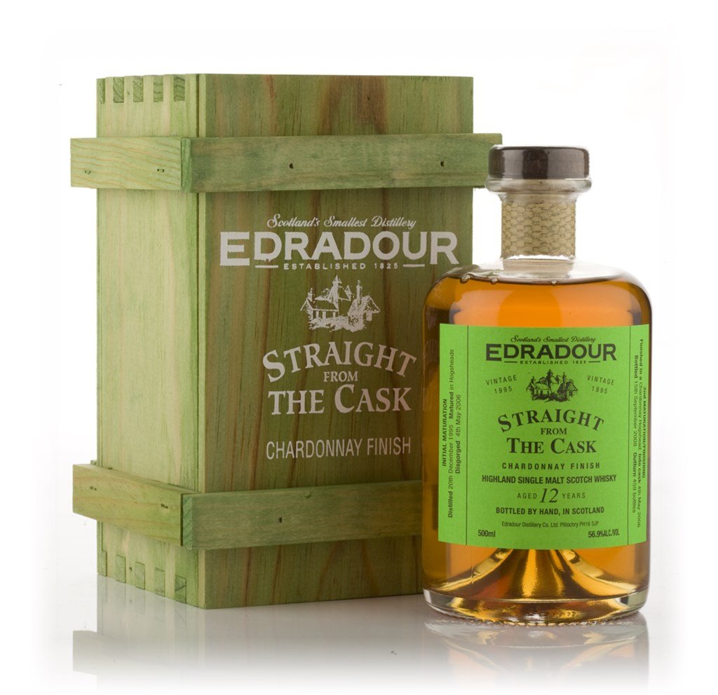 Edradour 12 Year Old 1995 Chardonnay Cask Finish - Straight From The Cask 50cl product image