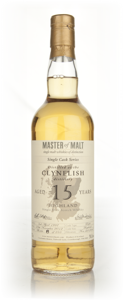 Clynelish 15 Year Old - Single Cask (Master of Malt) 70cl product image