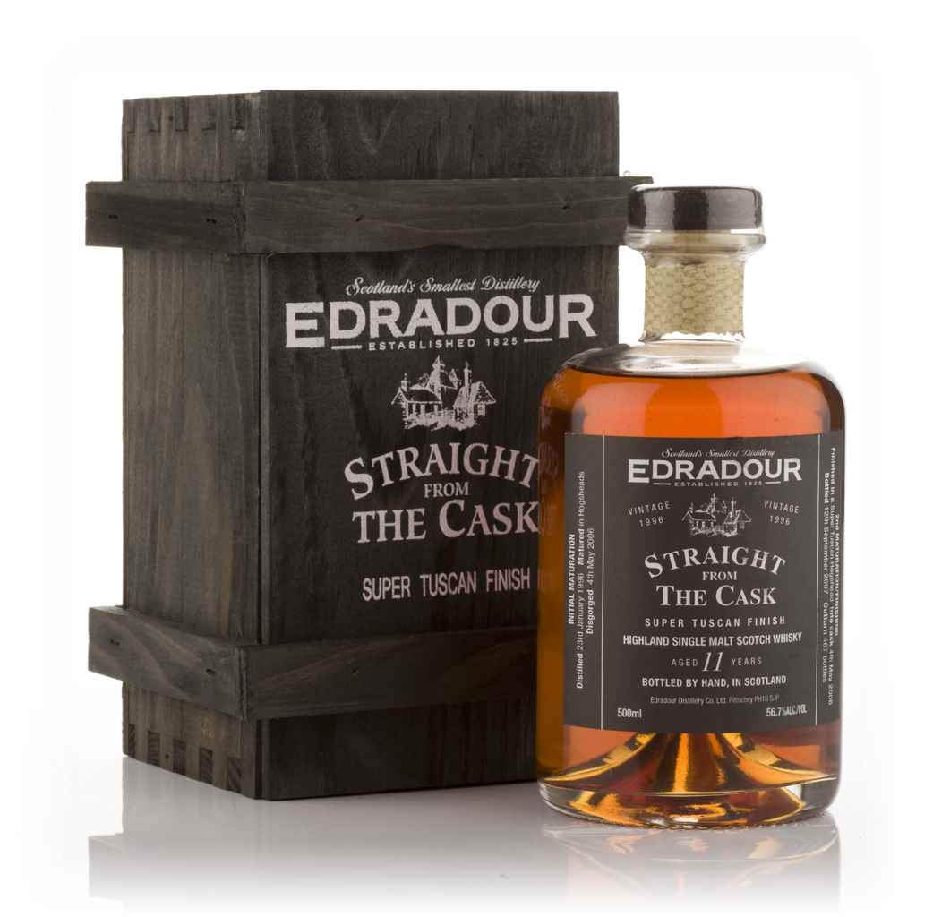 Edradour 11 Year Old 1996 Super Tuscan Cask Finish - Straight from the Cask 50cl product image