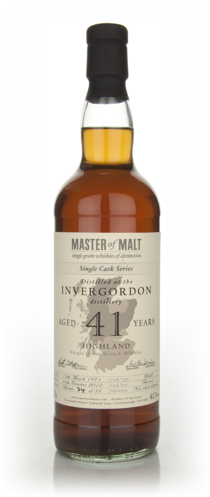 Invergordon 41 Year Old - Single Cask (Master of Malt) 70cl product image