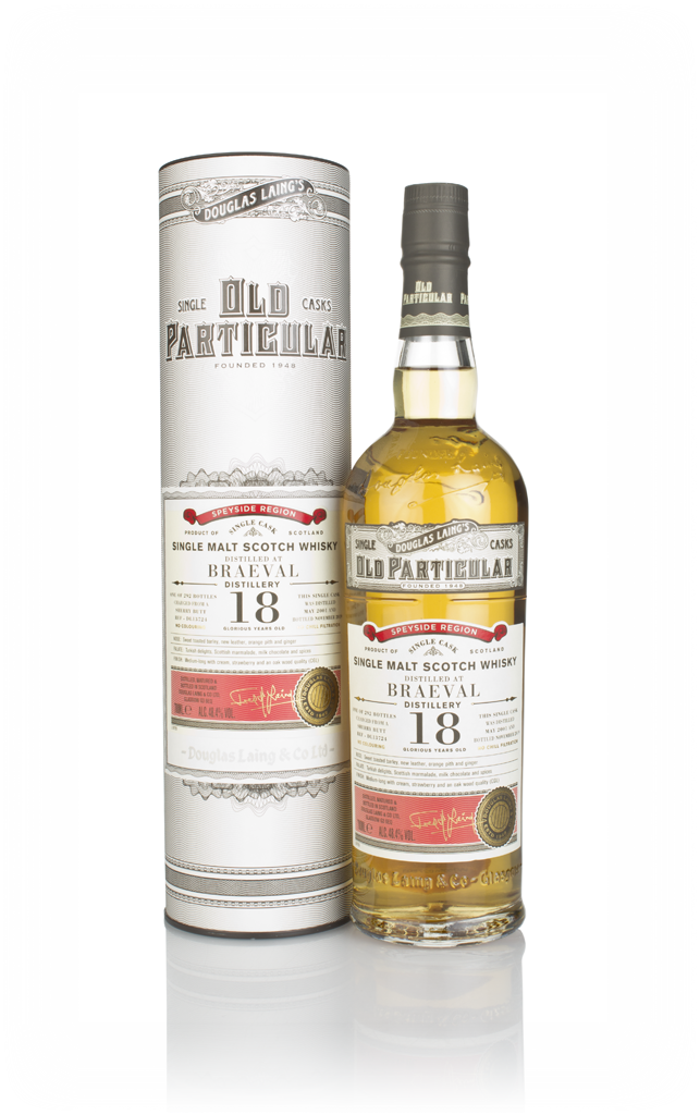 Braeval 18 Year Old 2001 (cask 13724) - Old Particular (Douglas Laing) 70cl product image