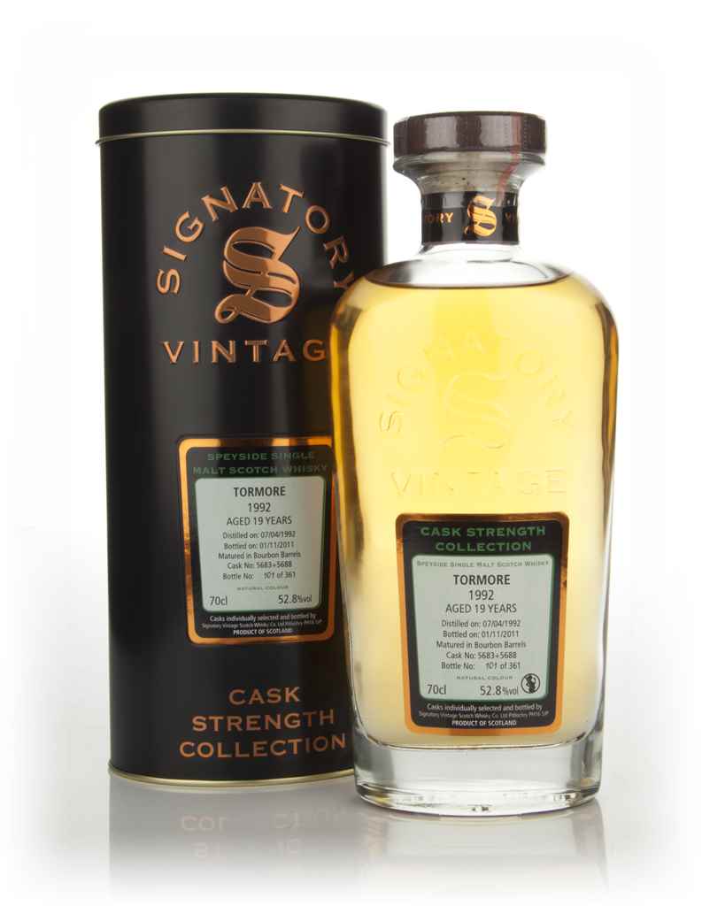 Tormore 19 Year Old 1992 (cask 5683+5688) - Cask Strength Collection (Signatory) 70cl product image