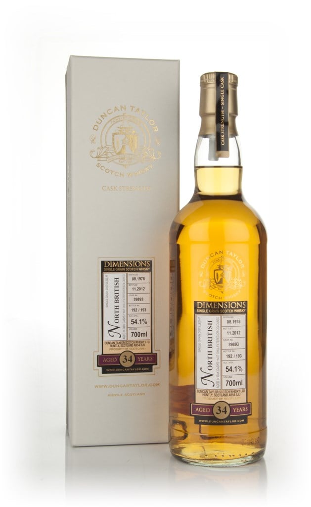 North British 34 Year Old 1978 - Dimensions - Duncan Taylor 70cl product image