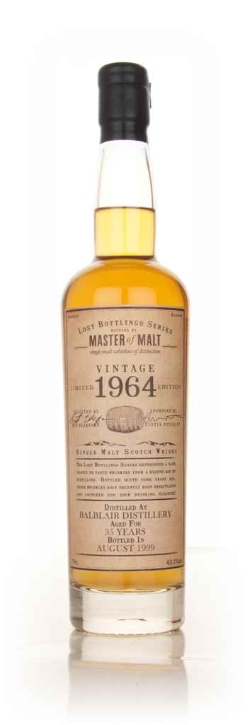 Balblair 35 Year Old 1964 - Lost Bottlings Series (Master of Malt) 70cl product image