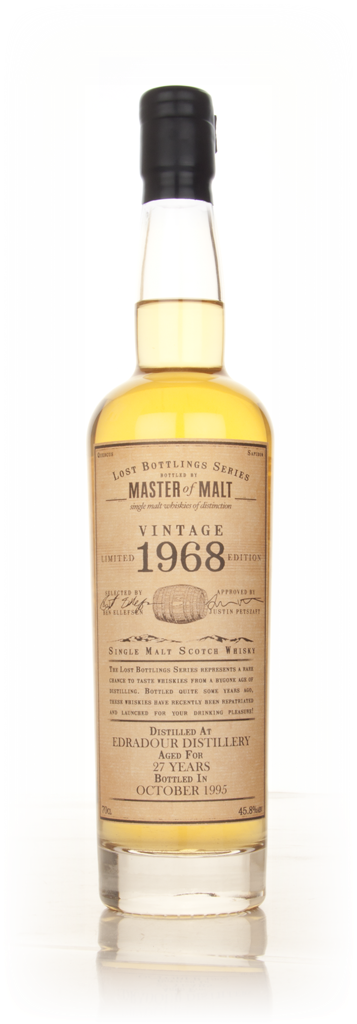 Edradour 27 Year Old 1968 - Lost Bottlings Series (Master of Malt) 70cl product image