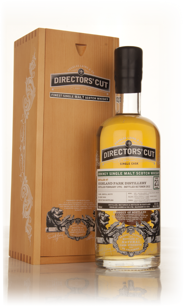 Highland Park 21 Year Old 1991 (cask 9200) - Directors' Cut (Dounglas Laing) 70cl product image