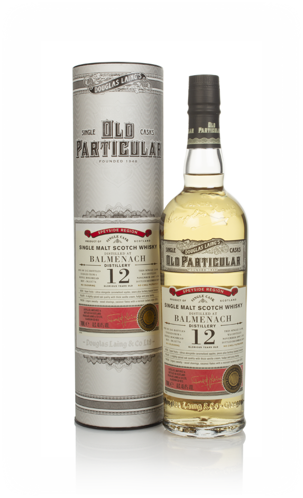 Balmenach 12 Year Old 2007 (cask 13776) - Old Particular (Douglas Laing) 70cl product image