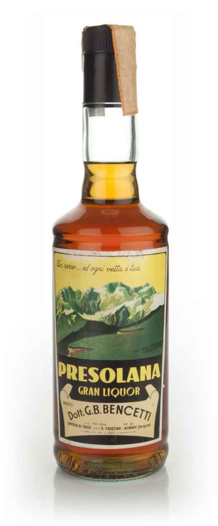 Bencetti Presolana Gran Liquor - 1970s 75cl product image