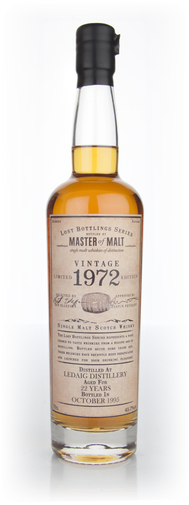 Ledaig 22 Year Old 1972 - Lost Bottlings Series (Master of Malt) 70cl product image