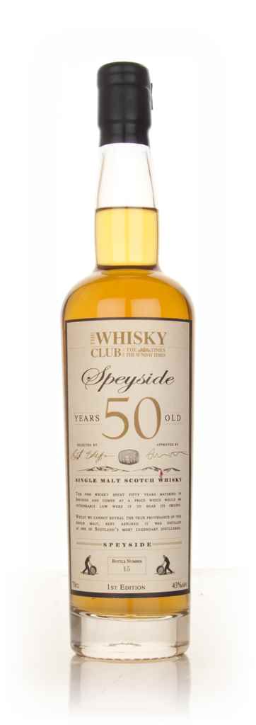 The Whisky Club 50 Year Old Speyside 70cl product image