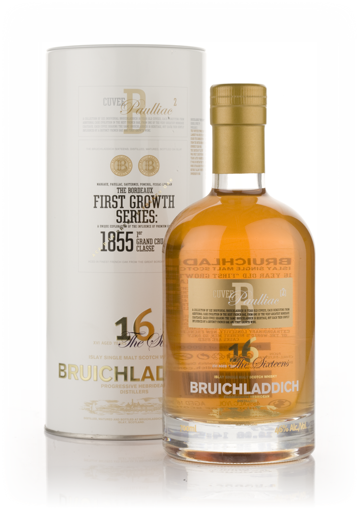 Bruichladdich 16 Year Old - First Growth Cuvée B: Pauillac (Chateau Latour) 70cl product image