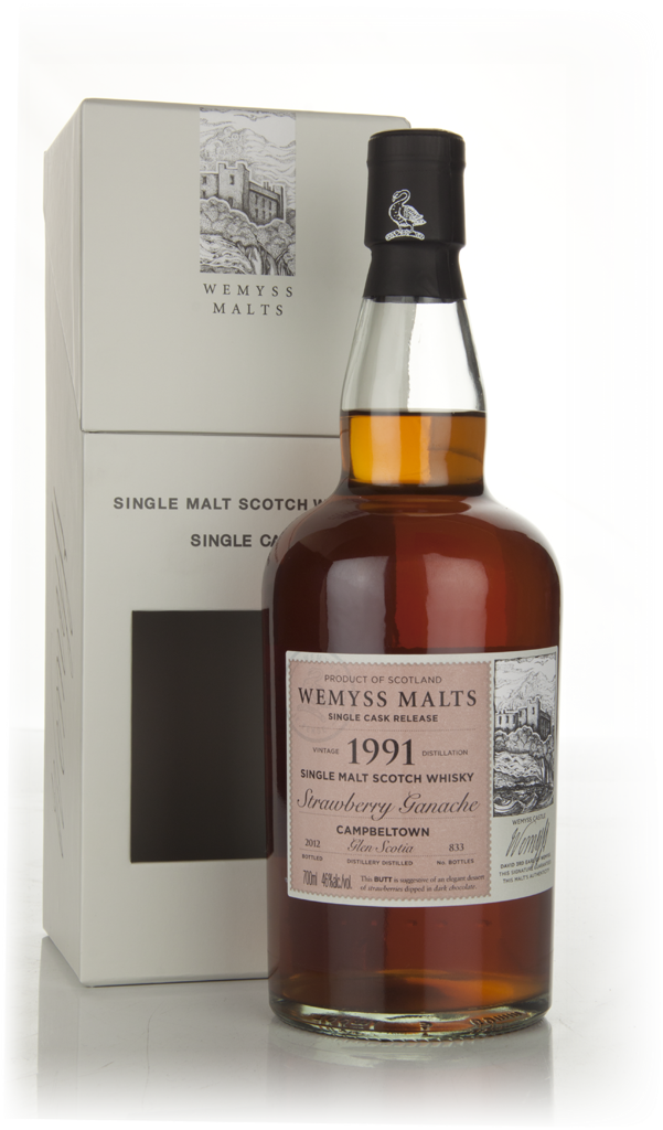 Strawberry Ganache 1991 - Wemyss Malts (Glen Scotia) 70cl product image