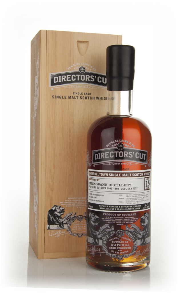 Springbank 15 Years Old 1996 (cask 8700) - Directors' Cut (Douglas Laing) 70cl product image