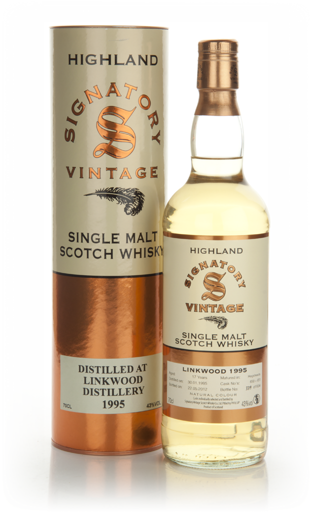 Linkwood 17 Year Old 1995 (Signatory) 70cl product image